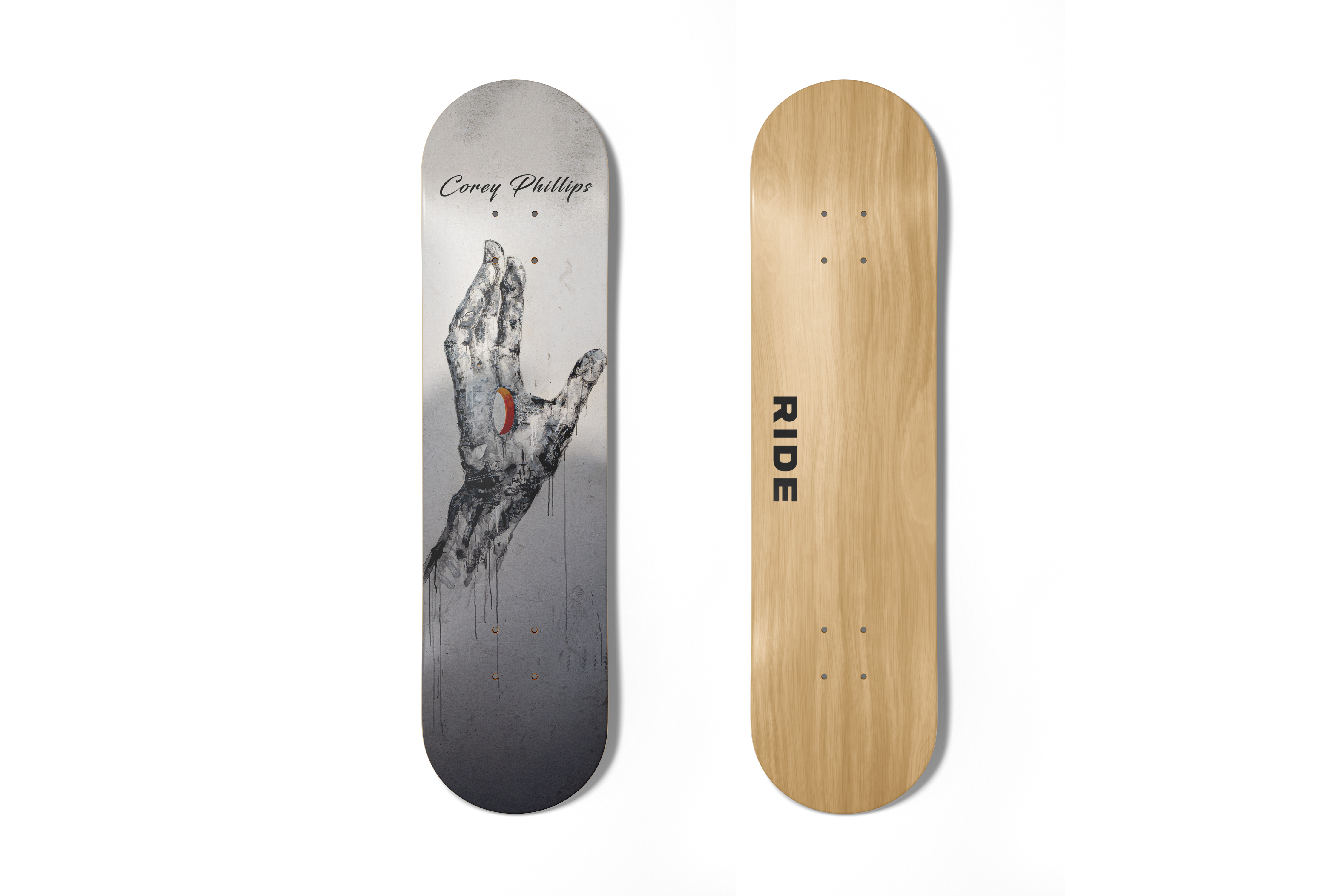 Corey Phillips pro skateboard